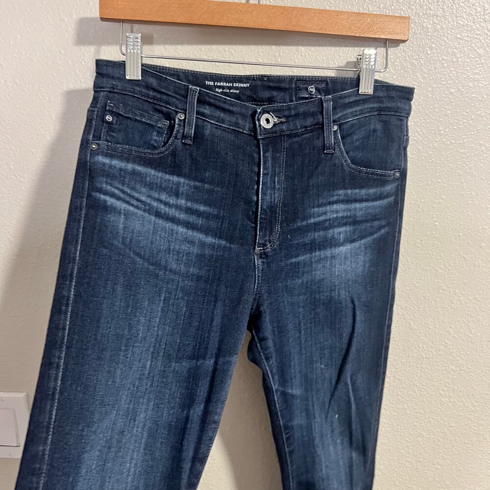 AG Adriano Goldschmied The Farrah Skinny Jeans Size 28 - Picture 2 of 6